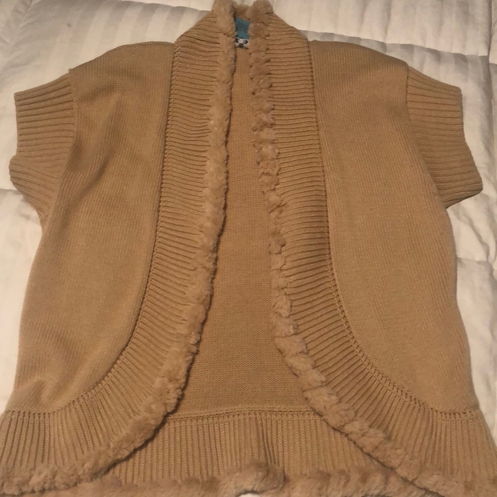 D Collection short sleeved cardigan